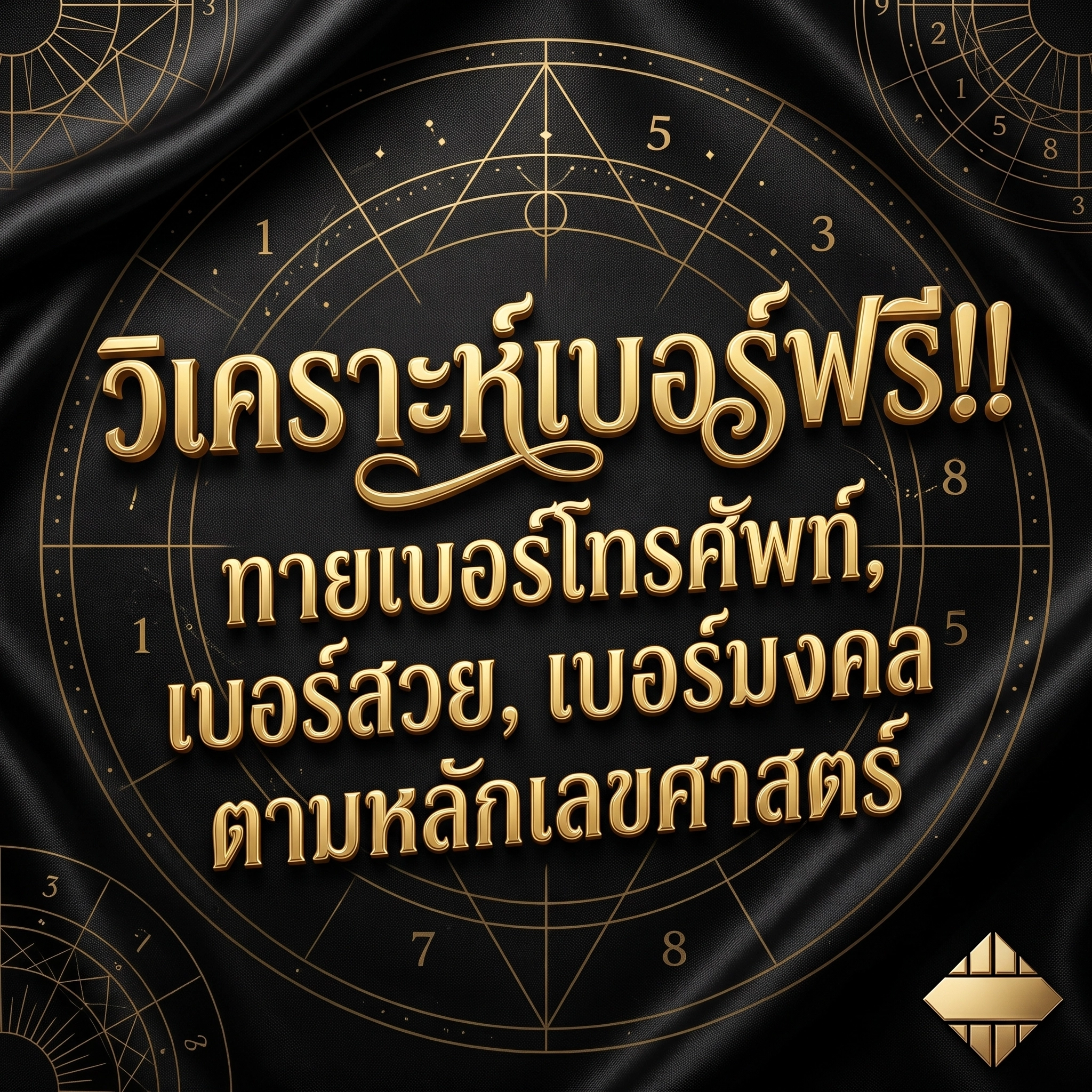 ทำนายเบอร์ ฟรี!! วิเคราะห์เบอร์โทรศัพท์ เบอร์สวย เบอร์มงคล ตามศาสตร์ตัวเลข | BERCLUB